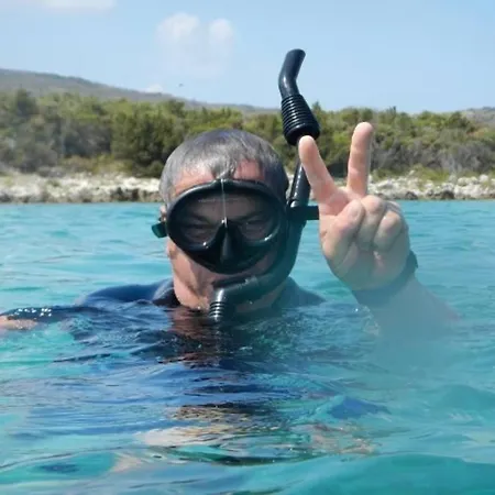 In With Sea View, Terrace, Air Conditioning, Wi-fi Preko